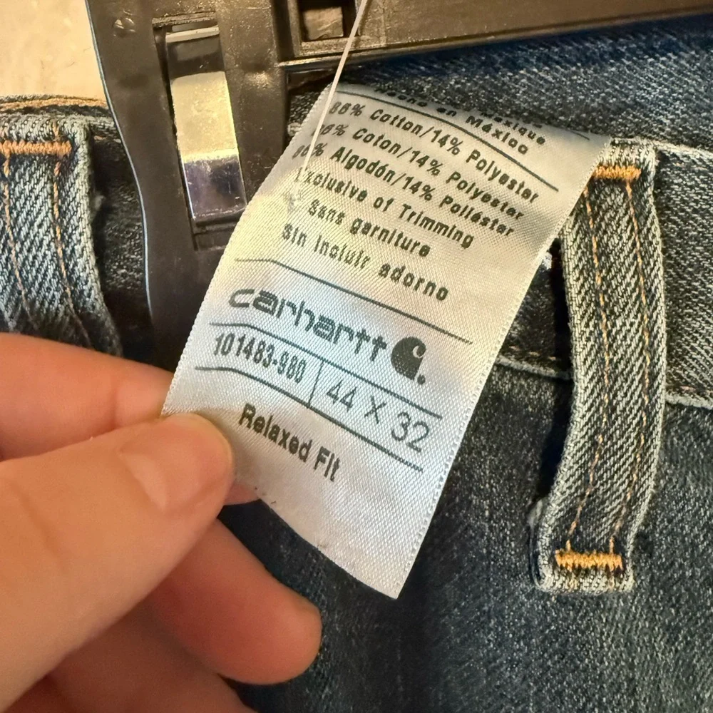 Classic Carhartt Jeans 44x32 Relaxed Fit